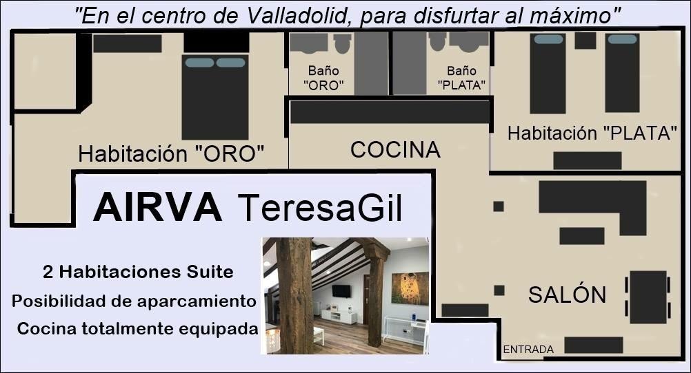Airva: Apartamento Teresa Gil Valladolid Eksteriør bilde